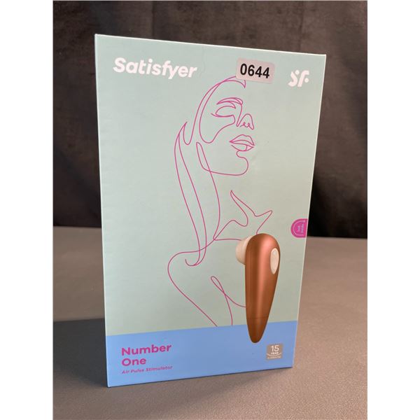 Lot of 1 Satisfyer "Number One" Air Pulse Stimulator Sex Toy - Brand New