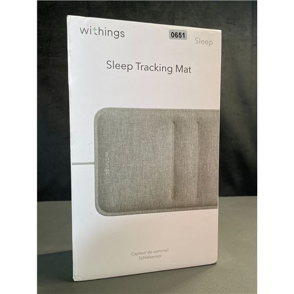 Lot of 1 Withings Smart Sleep Tracking Mat with Sleep Cycle Analysis - New/Open Box