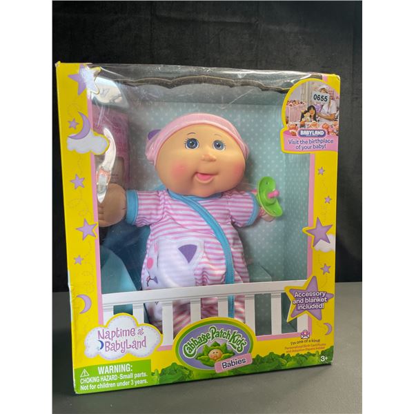 Lot of 1 Cabbage Patch Kids Naptime at Babyland Doll - 12.5" Doll - Brand New!