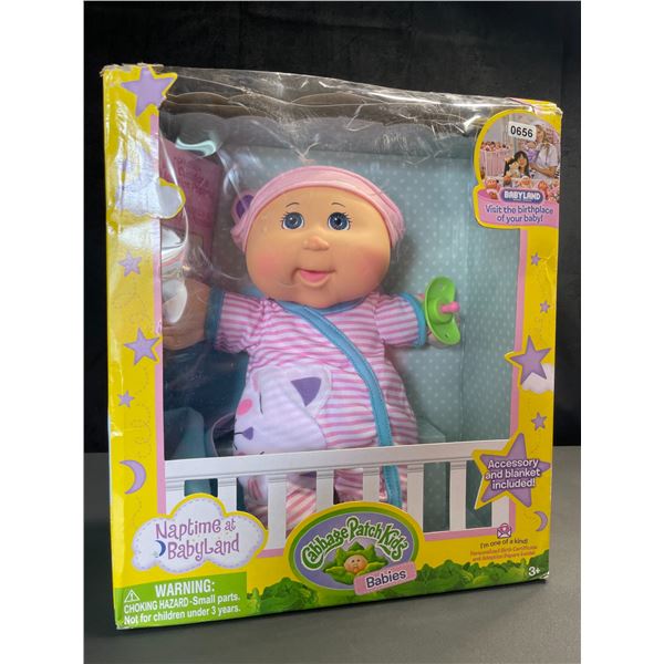 Lot of 1 Cabbage Patch Kids Naptime at Babyland Doll - 12.5" Doll - Brand New!