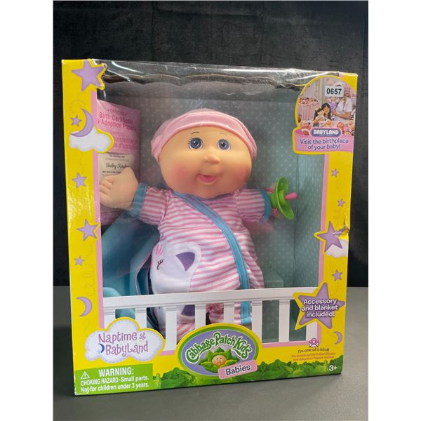 Lot of 1 Cabbage Patch Kids Naptime at Babyland Doll - 12.5" Doll - Brand New!