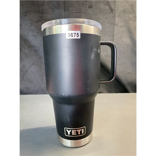 Lot of 1 YETI Rambler 30oz Tumbler - Black