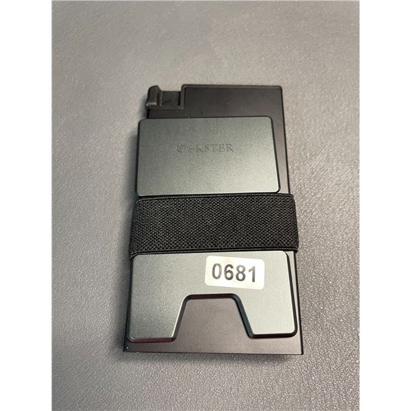 Lot of 1 Ekster Premium Men's Wallet/Aluminum Cardholder - Black - Brand New