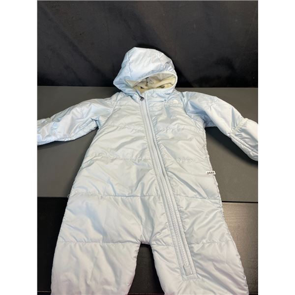 Lot of 1 The North Face - Infant/Baby Fleece Winter Suit - Size 6-12 Months - Blue - Brand New!