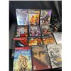 Image 2 : Lot of 1 Playstation 2 Console with 13 Games, Controllers, and Cords - Used