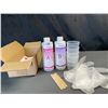 Image 1 : Lot of 1 Crystal Clear Epoxy Resin Kit - 16oz - Self-Leveling & Low Odor - Brand New!