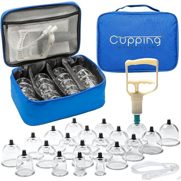 Lot of 1 Cupping Warehouse 20PC Cupping Therapy Set - Brand New