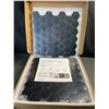 Image 1 : Lot of 1 Box of Homeart Black Hexagon Peel and Stick Wall Tiles - 12 Sheets Included