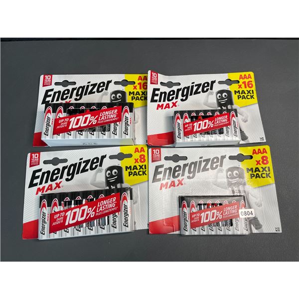 Lot of 1 Energizer MAX Batteries Combo Pack - Includes 24 AA and 24 AAA Batteries! - 48 Total!