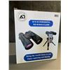 Image 1 : Lot of 1 Pair of Adasion 12x42 Powerful HD Binoculars - Brand New!