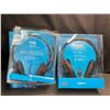 Image 1 : Lot of 2 Logitech Headsets