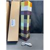Image 4 : Lot of 2 Minecraft 12-Inch LED Torch Lights - Wall Mountable - USB Rechargeable - Brand New