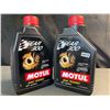 Image 1 : Lot of 2 Motul Gear 300 SAE 75W90 1L 100% Synthetic Gear Oil - Brand New