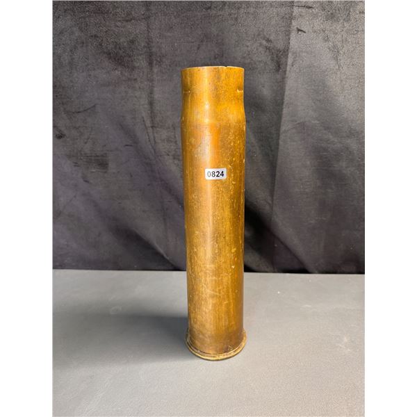 Lot of 1 World War 2 Era Artillery Shell Casing - Used