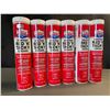 Image 1 : Lot of 6 Lucas Red N Tacky Multi-Purpose Grease - 14oz each - Brand New