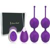 Image 1 : Lot of 1 Edan's Secret Kegel Balls & Bullet Vibrator Set for Tightening Pelvic Floor - Brand New