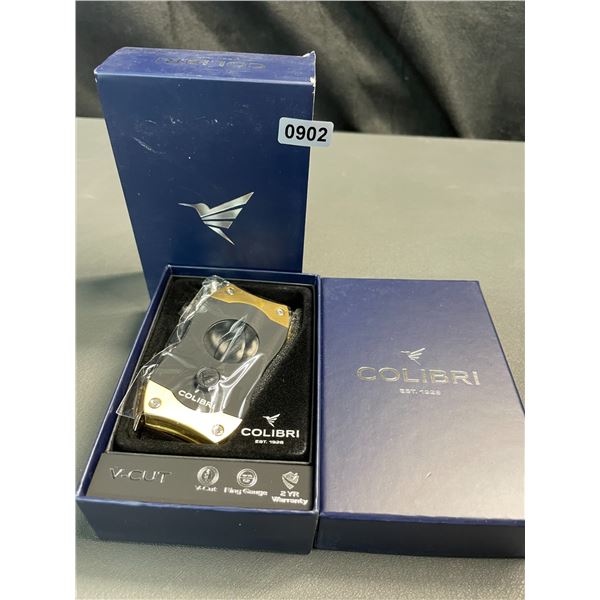 Lot of 1 Colibri V-Cut Cigar Cutter - Brand New in Box