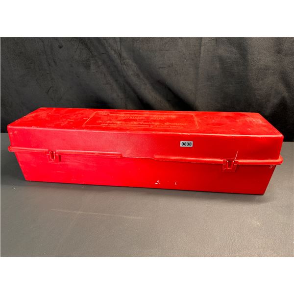 Lot of 1 Road Hazard Warning Triangles with Case - Used