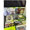 Image 3 : Lot of 2 Xbox 360 Consoles w/ 3 Controllers, 13 Games, Cords, and Accessories - Used