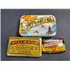 Image 1 : Lot of 3 Asssorted Vintage Tins - Used