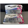 Image 1 : Lot of 2 Multi-Packs of Energizer 123 Lithium Batteries -12 PCS Each/24 Total - Brand New!