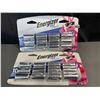 Image 1 : Lot of 2 Multi-Packs of Energizer 123 Lithium Batteries -12 PCS Each/24 Total - Brand New!