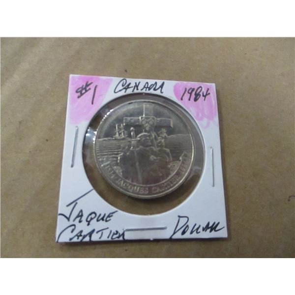 1984 JAQUES CARTIER CANADA DOLLAR
