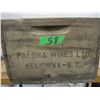 Image 1 : WOODEN WINE BOX