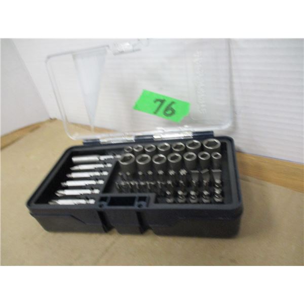 MASTERCRAFT SCREWDRIVER & NUT DRIVER BIT SET