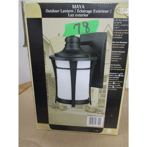 OUTDOOR LANTERN