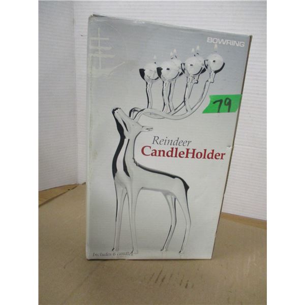 REINDEER CANDLE HOLDER
