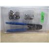 Image 1 : CRIMP SET OF PLIERS & RINGS