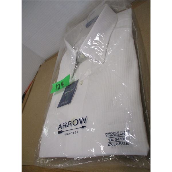 NEW:  ARROW SHIRT (SIZE 18 - 18.5)