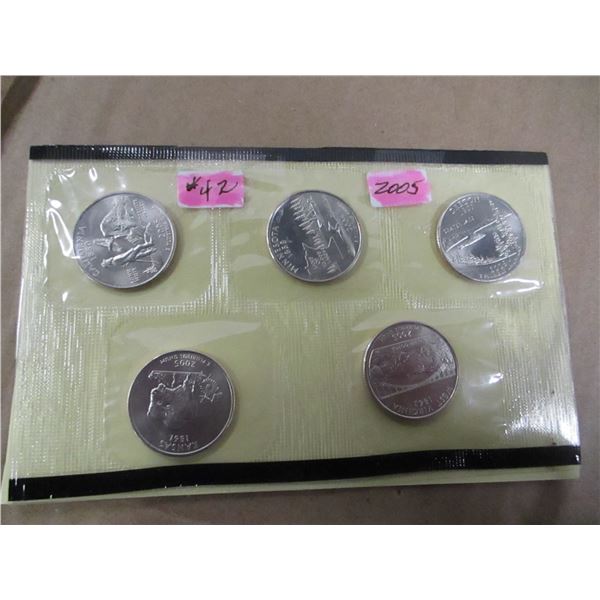 2005 USA QUARTER MINT SET