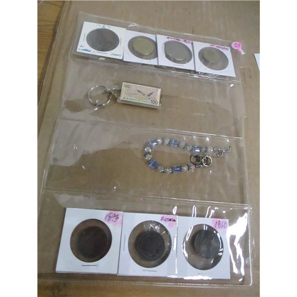 STOCK SHEET OF COINS & COLLECTABLES