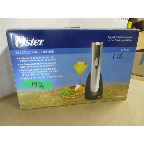 OSTER ELECTRIC WINE OPENER