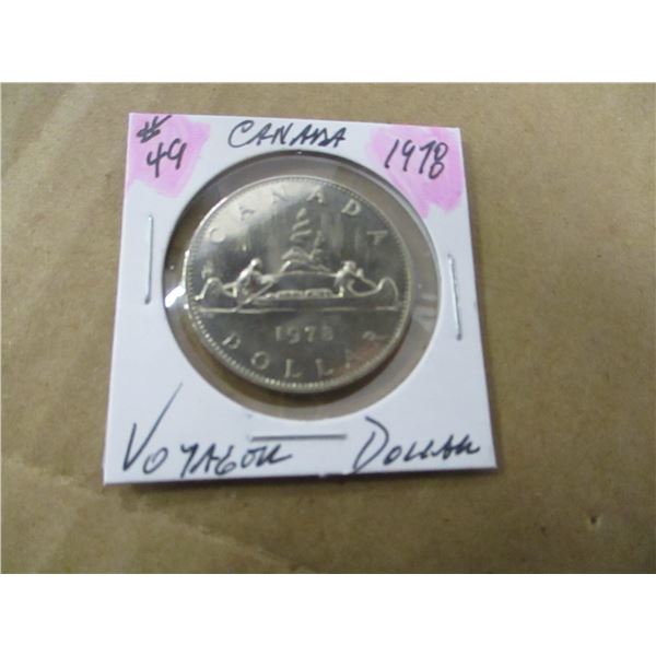 1978 CANADA VOYAGER DOLLAR