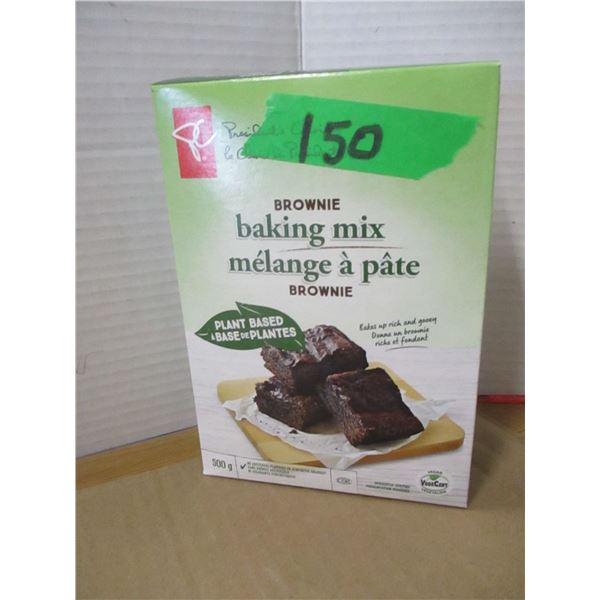 SHELF PULLS (AS IS):  BROWNIE MIX (500G) - BOX