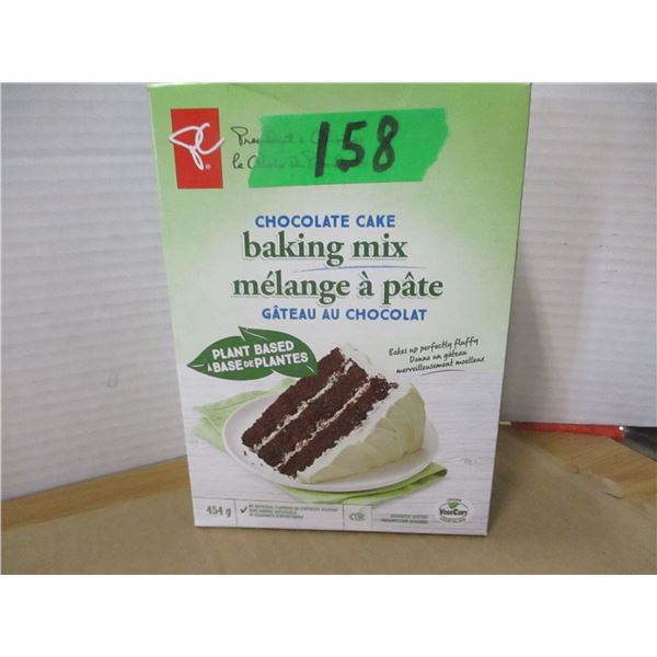SHELF PULLS (AS IS):  CHOCOLATE CAKE BAKING MIX (454G) - BOX