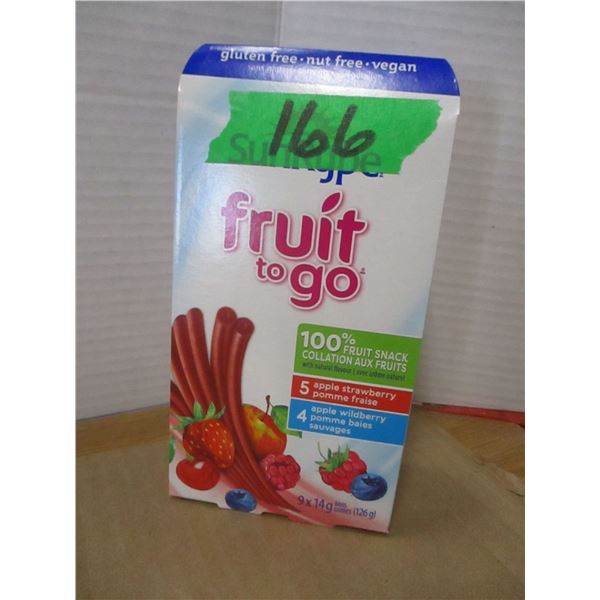 SHELF PULLS (AS IS):  FRUIT TO GO - PACKAGE