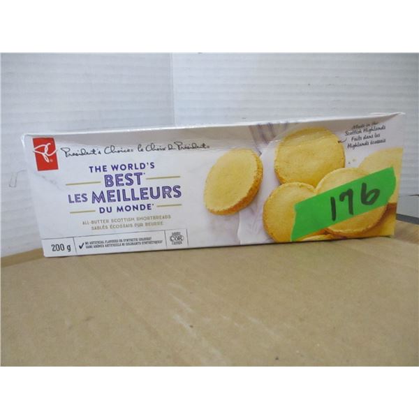 SHELF PULLS (AS IS):  SHORTBREAD COOKIES (200G)