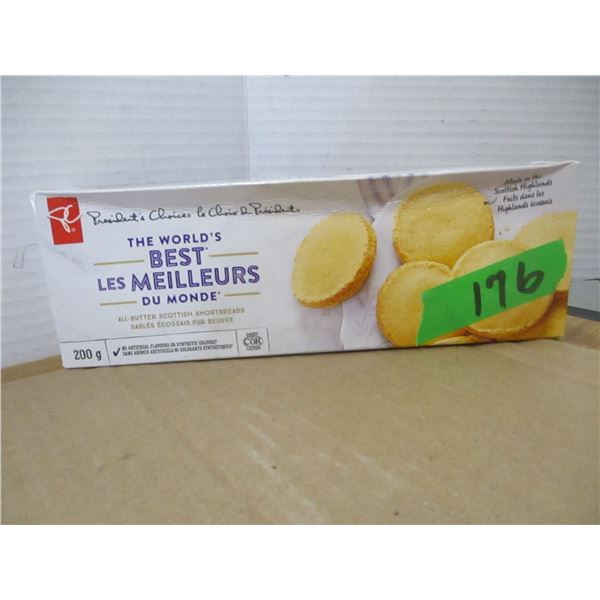 SHELF PULLS (AS IS):  SHORTBREAD COOKIES (200G)