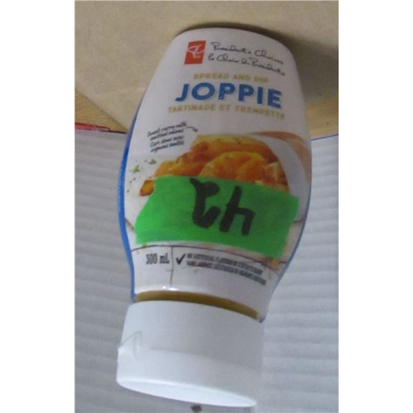 SHELF PULLS (AS IS):  JOPPIE SPREAD/DIP (350ML) - BOTTLE