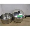 Image 2 : ESTATE:  7" DOUBLE BOILER POT & LID