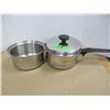Image 2 : ESTATE:  7" DOUBLE BOILER POT & LID