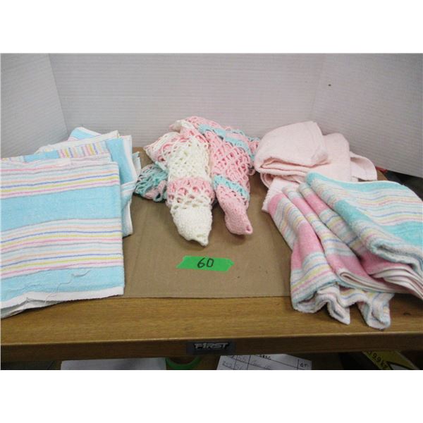 ESTATE:  BOX C/W TOWELS