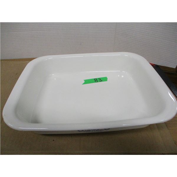 ESTATE:  APPROX. 10" X 13" CORNINGWARE DISH (NO LID)