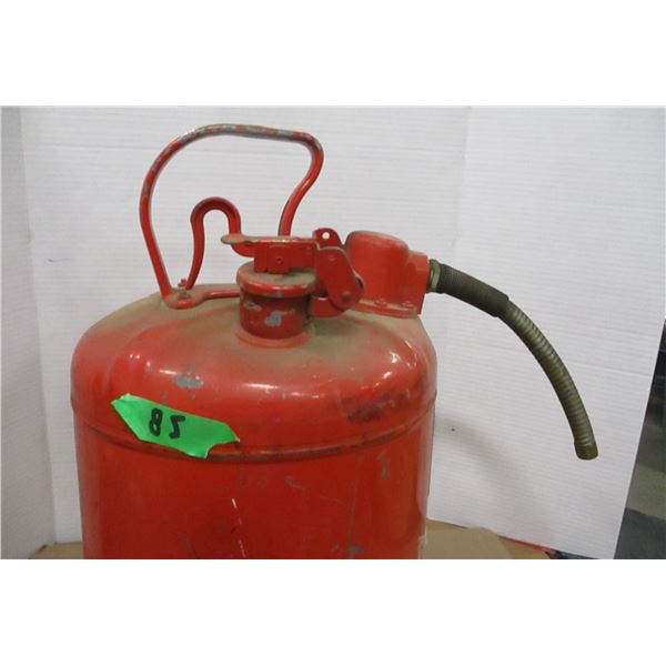 ESTATE:  METAL 5 GALLON GAS CAN