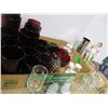 Image 3 : ESTATE:  BOX C/W ASSORTED GLASSWARE & ORNAMENTS