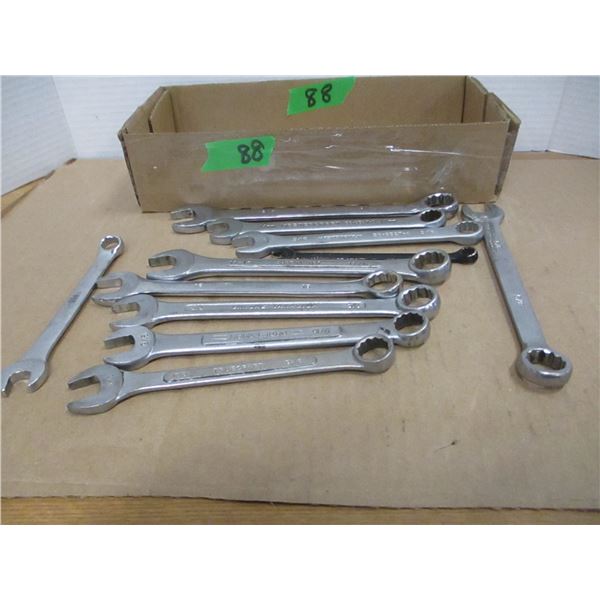 ESTATE:  APPROX. 11 STD & METRIC WRENCHES